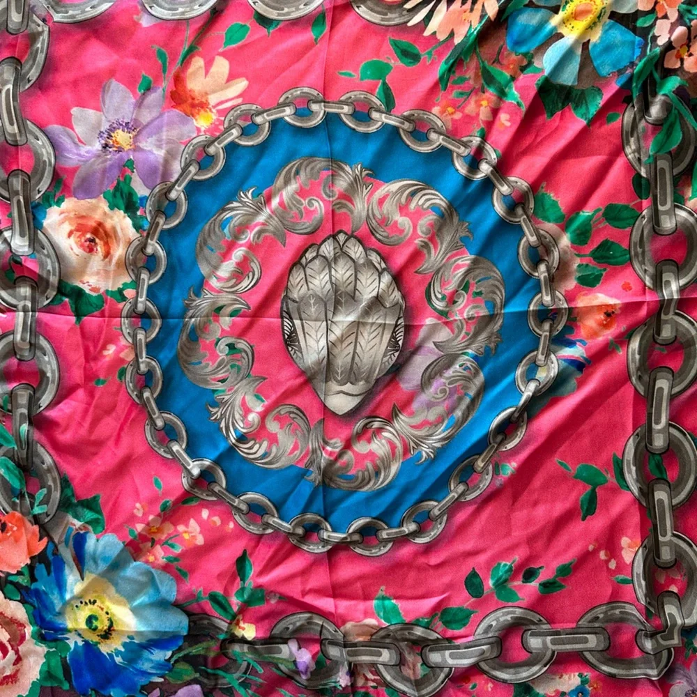 NWOT. Woman’s Kurt Geiger London Silk scarf._5